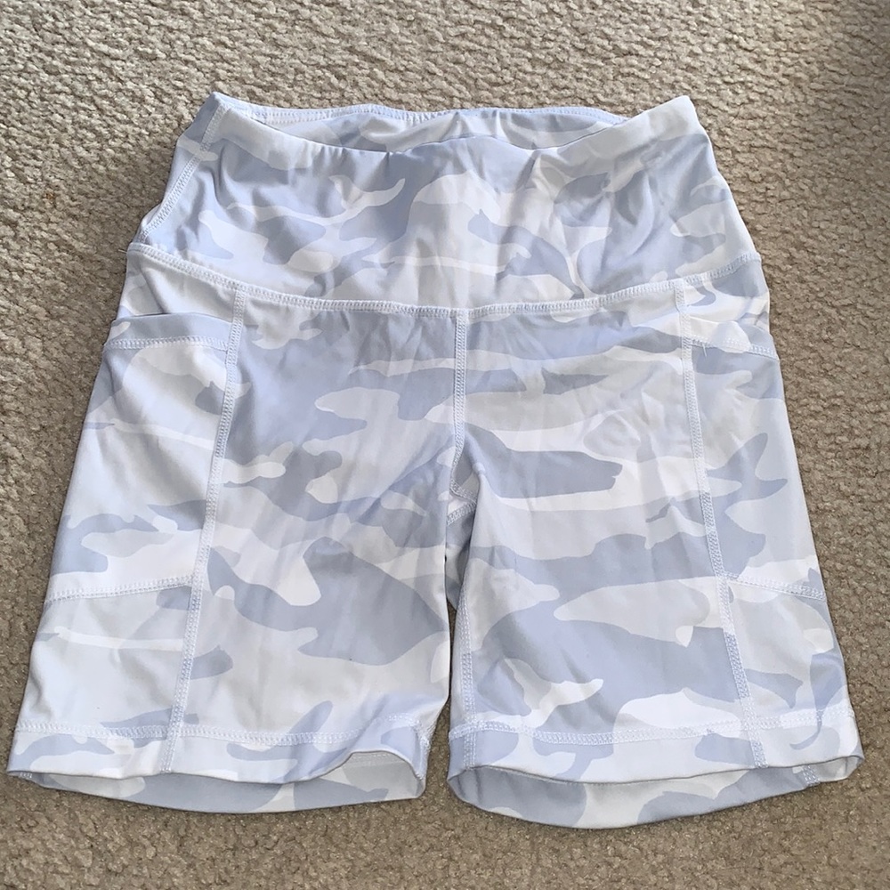 Camo Biker Shorts